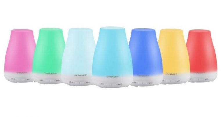URPOWER Ultrasonic Aroma Essential Oil Diffuser - Widest