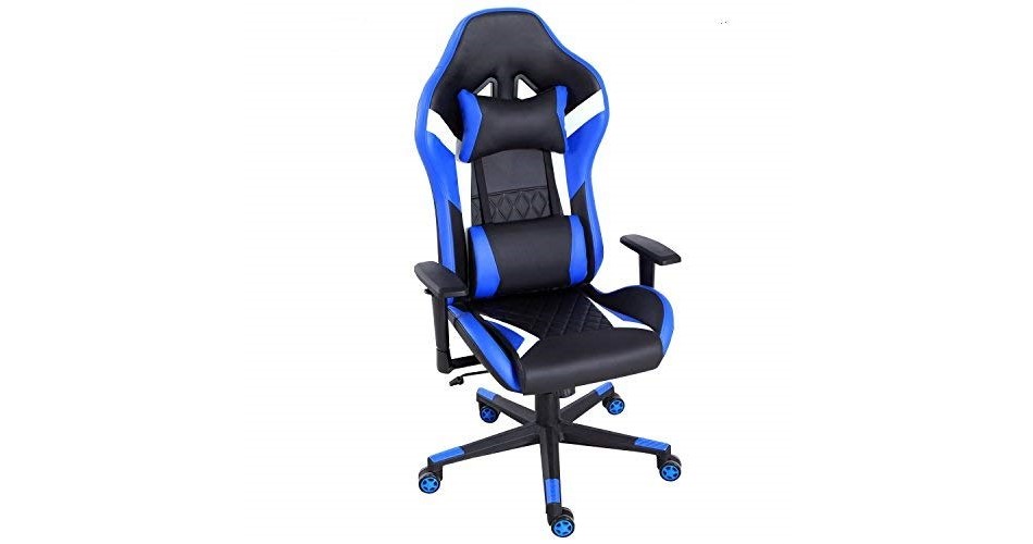 High Back Office Racing Style Gaming Chair With Lumbar Support