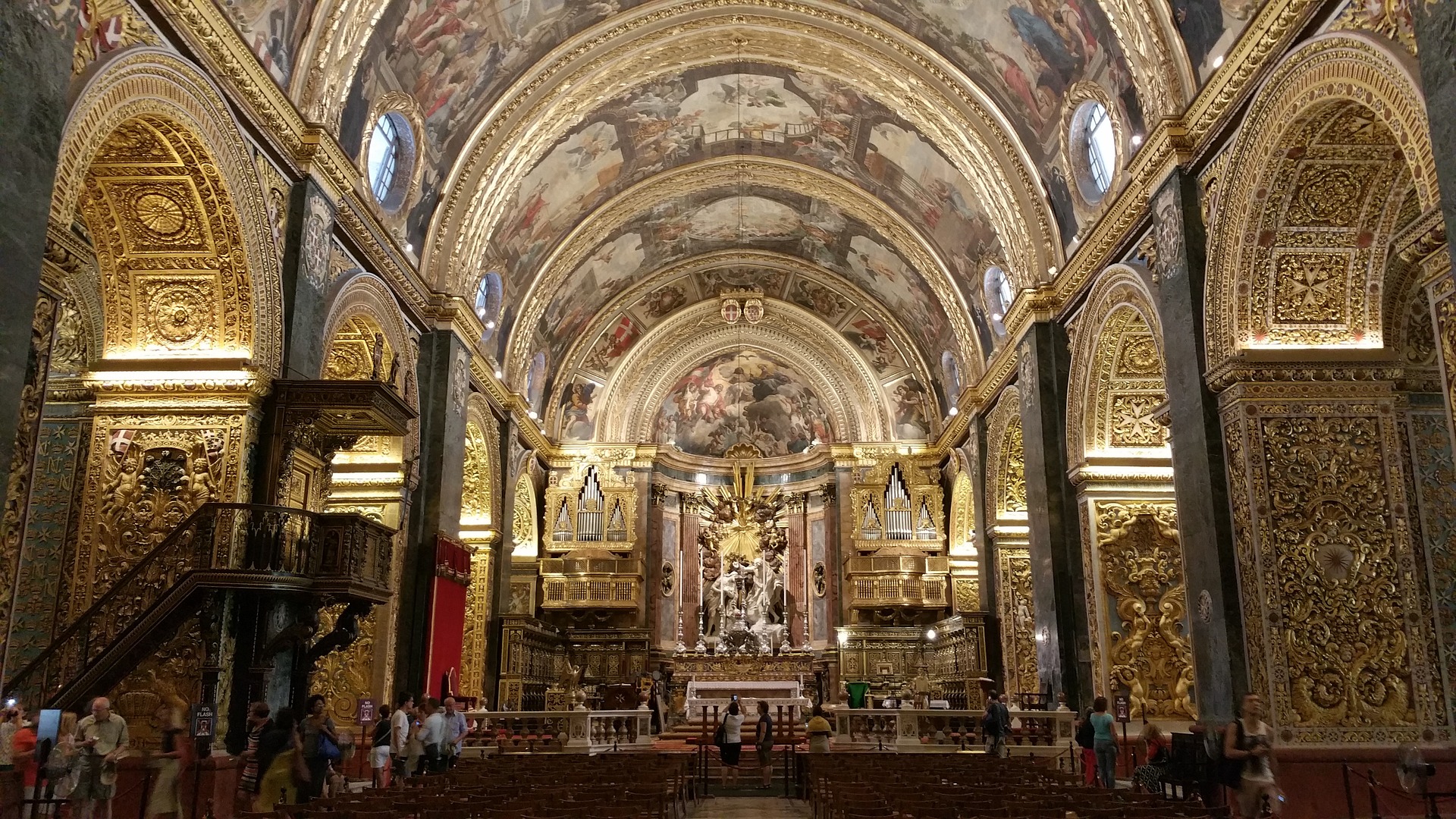 Inside The Co-Cathedral of St. John’s