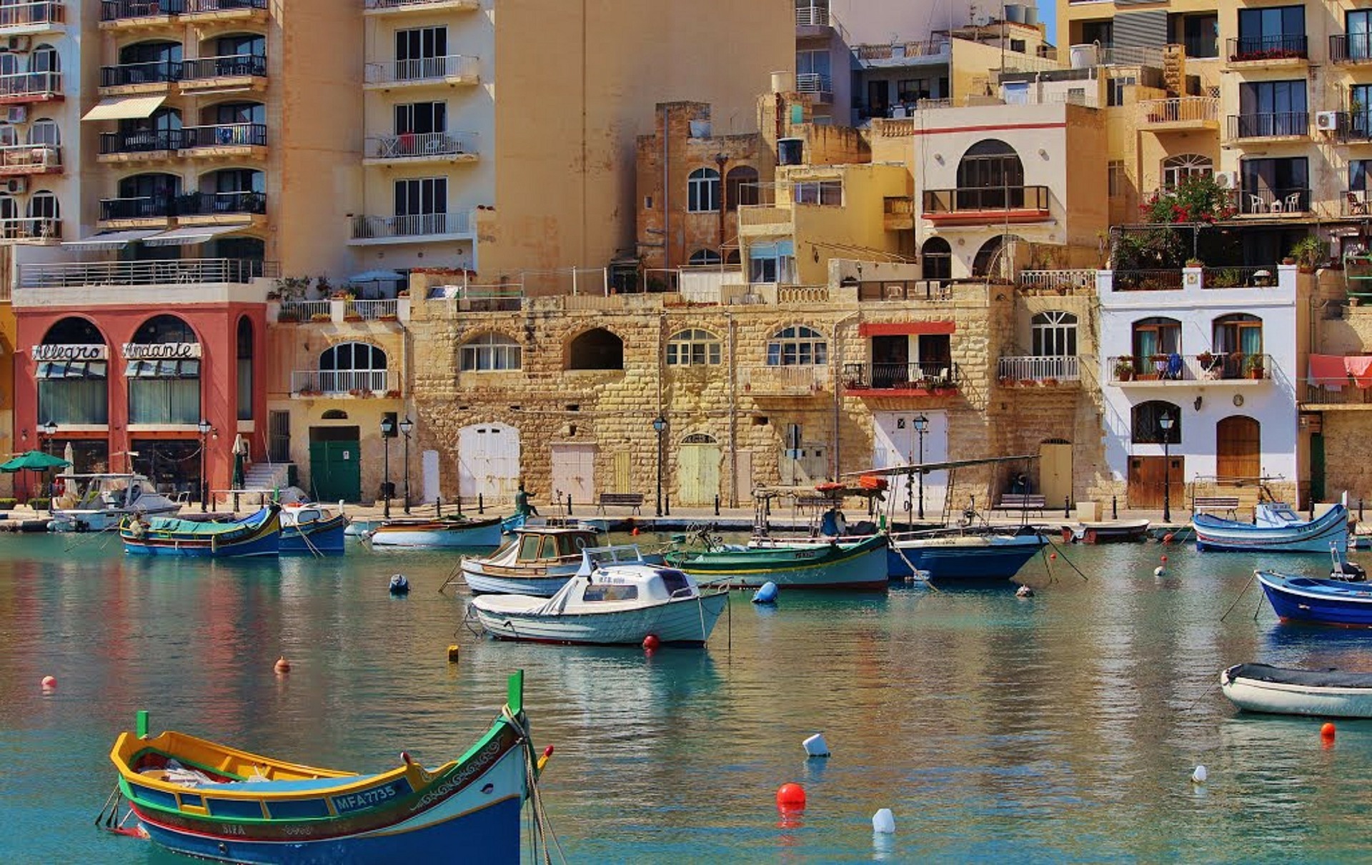 Pier in Malta