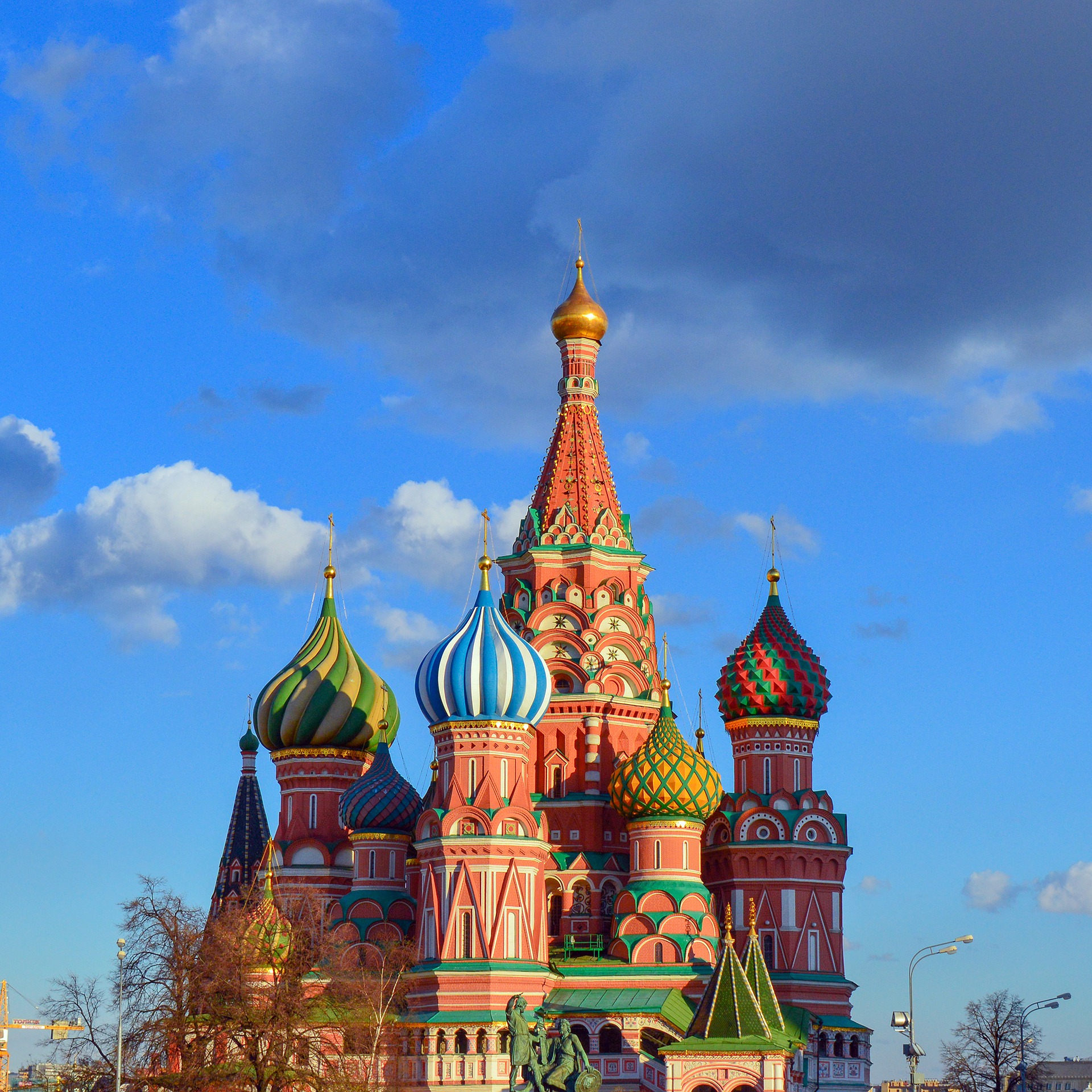 Saint Basil's Cathedral, Red Square, Moscow, Russia