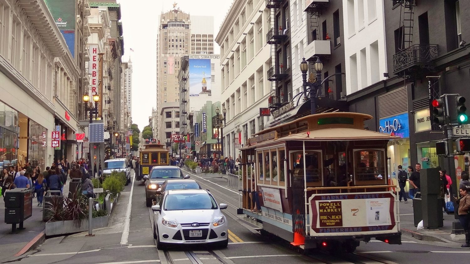 San Francisco tram car