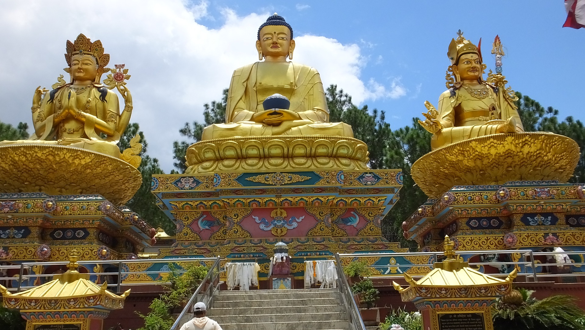 Swayambunath Stupa in Kathmandu, Nepal