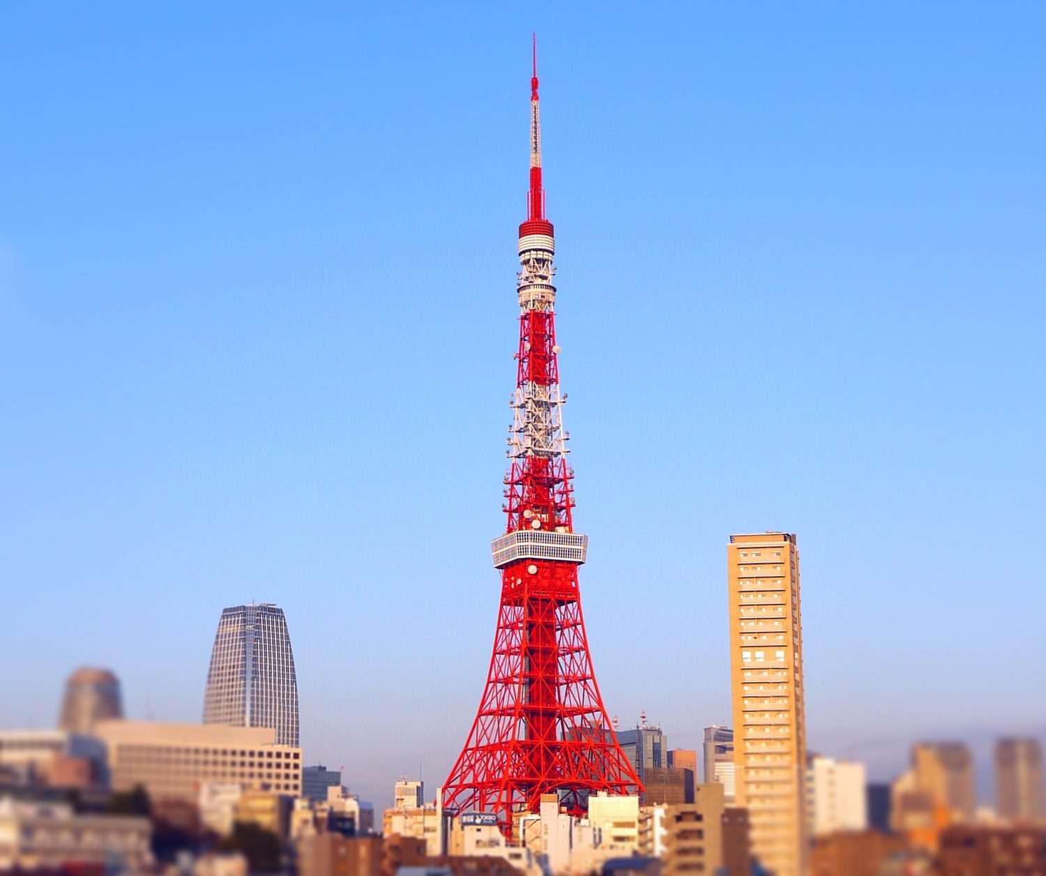 Tokyo Tower in Tokyo, Japan