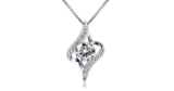 B.Catcher Twist Silver Pendant Jewelry Gift For Her