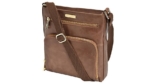 Handcrafted Tan Leather Women’s Cross Body Sling Travel Handbag