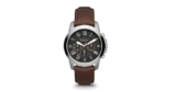Fossil Grant Chronograph Brown Leather Watch For Men
