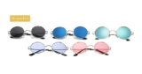 Menton Ezil Mens Round Polarized Circle Sunglasses