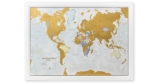 Scratch The World – Map Of The World Travel Poster
