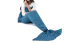 All Seasons Sleeping Crochet Mermaid Tail Blanket for Adult